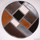 Piatto Mondrian square