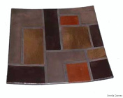 piatto Mondrian quadrato